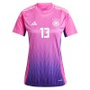 Original Fußballtrikot Deutschland Muller 13 Auswärtstrikot EURO 2024 Für Damen